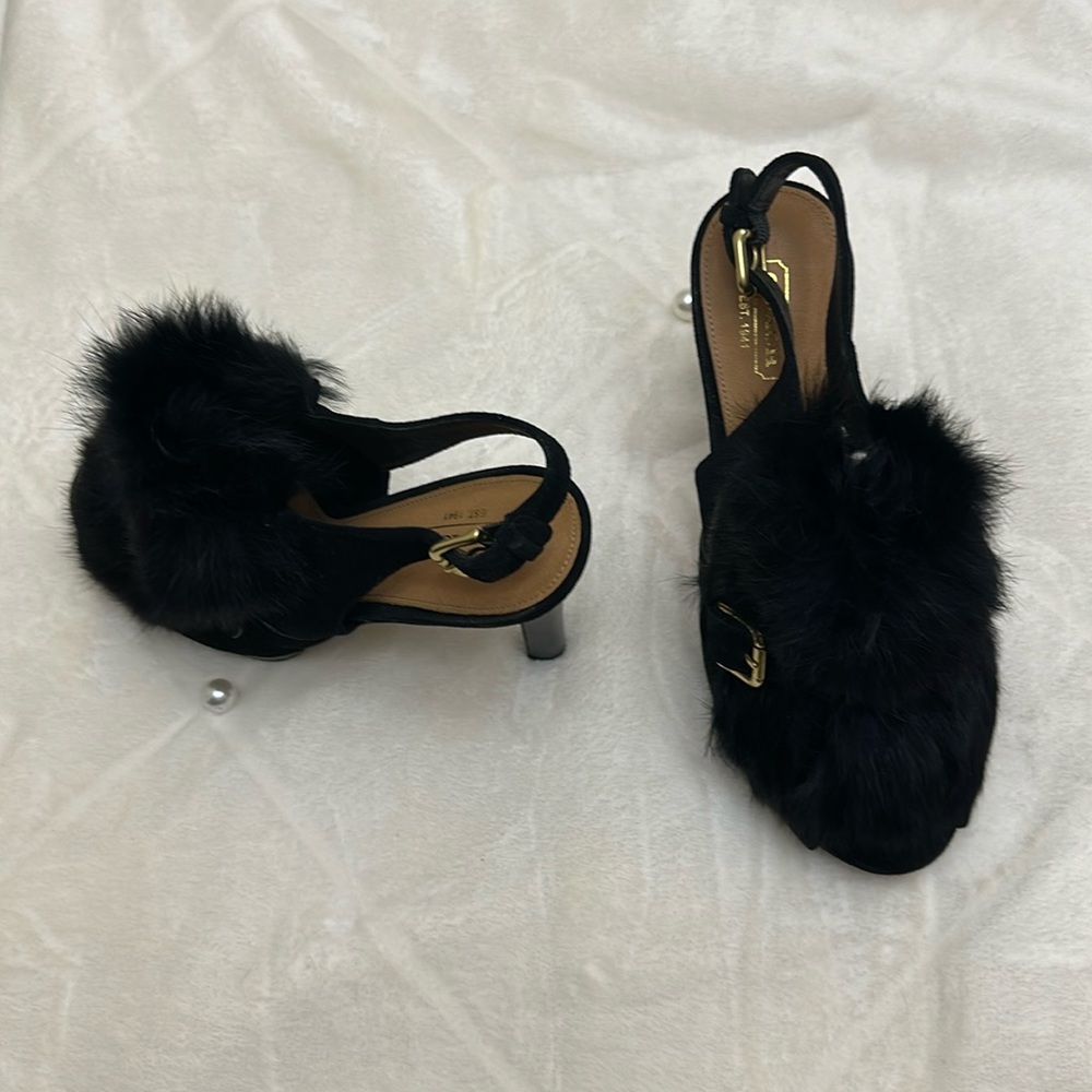 Coach BEA Silky Suede/Rabbit